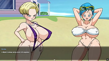 Mature hottie Android Legal competes against her dual in a super-steamy manga porn game